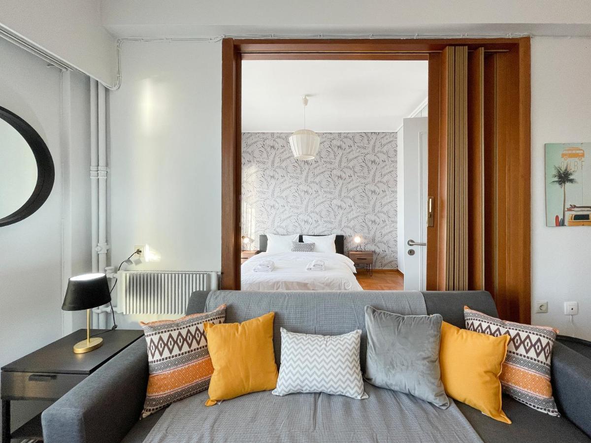 Eolou Sea View 60Sqm Apt In Paleo Faliro Apartment เอเธนส์ ภายนอก รูปภาพ