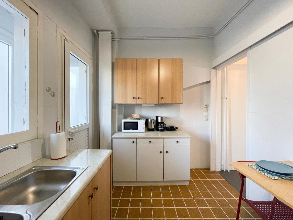 Eolou Sea View 60Sqm Apt In Paleo Faliro Apartment เอเธนส์ ภายนอก รูปภาพ